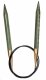 Lana Grossa Rundstricknadel / 80 cm Design Holz Signal  -...