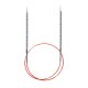 addi addiNovel viereckige Nadeln 717-7 | 150cm | 5,0 mm