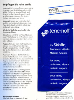 TeneMoll - Wolle / Cashmere -  für eine Handwäsche
