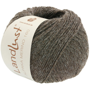 LANDLUST ALPAKA MERINO 160 | 405 - Graubraun