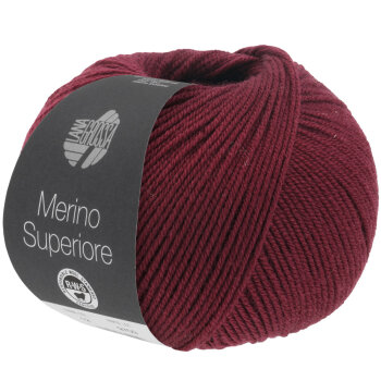 MERINO SUPERIORE | 28 - Dunkelrot