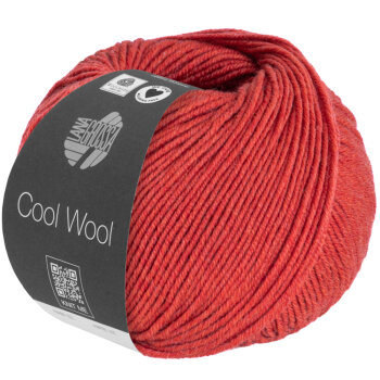 COOL WOOL MÉLANGE | 1428 - Rot meliert *
