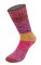 GOMITOLO MEILENWEIT | 4013 - Pink/Rotviolett/Braunrot/Senfgelb/Curry