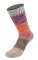GOMITOLO MEILENWEIT | 4014 - Fuchsia/Mandarin/Pink/Dunkelbraun/Rosenholz/Hellgrau