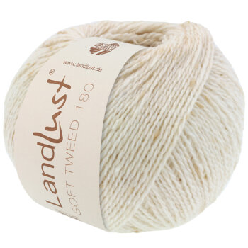LANDLUST SOFT TWEED 180 | 101 - Natur meliert