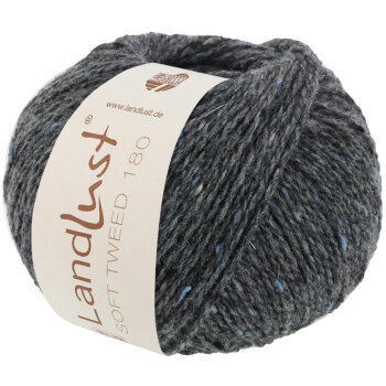 LANDLUST SOFT TWEED 180 | 105 - Anthrazit meliert