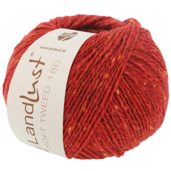 LANDLUST SOFT TWEED 180 | 111 - Rot meliert