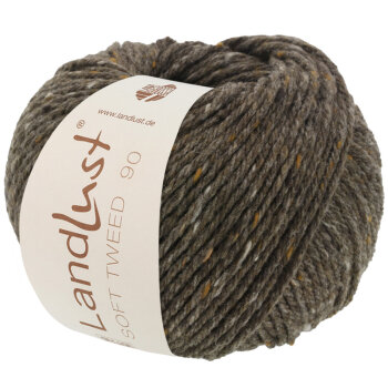 LANDLUST SOFT TWEED 90 | 3 - Graubraun meliert