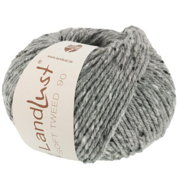 LANDLUST SOFT TWEED 90 | 4 - Grau meliert