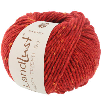 LANDLUST SOFT TWEED 90 | 11 - Rot meliert