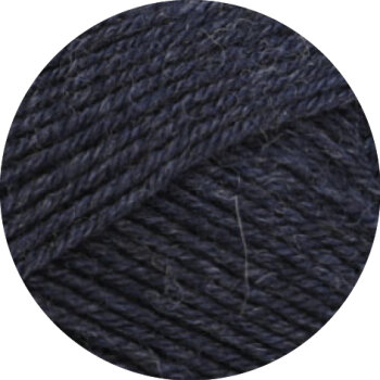 Landlust DIE SOCKENWOLLE 50G MÉLANGE | 1605 - Schwarzblau Meliert