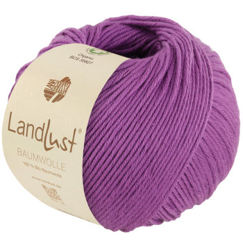 LANDLUST BAUMWOLLE GOTS | 22 - Violett