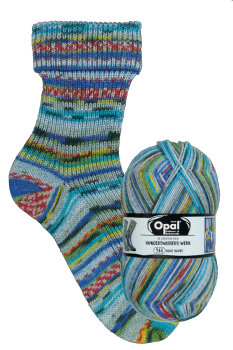 Opal Hundertwasser IV Werk 944 (4050) - Blue Blues