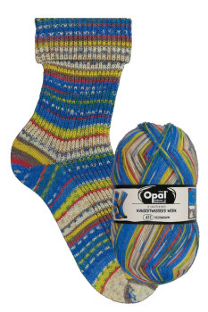 Opal Hundertwasser IV Werk 422 (4057) - Regenbaum