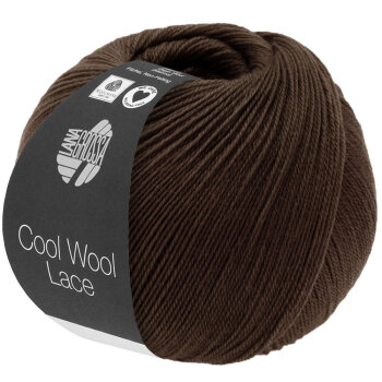 COOL WOOL LACE | 57 - Schwarzbraun