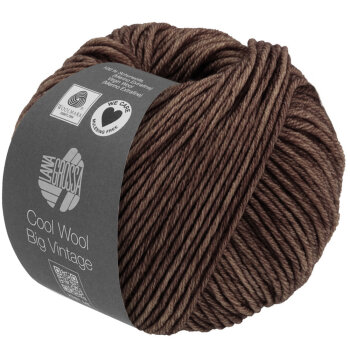 COOL WOOL BIG VINTAGE | 7184 - Dunkelbraun