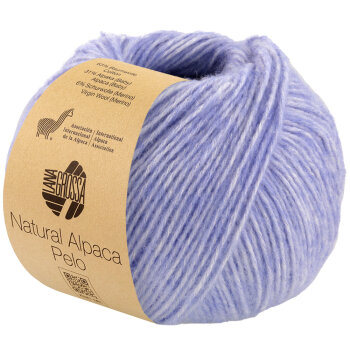 NATURAL ALPACA PELO | 24 - Veilchenblau meliert *