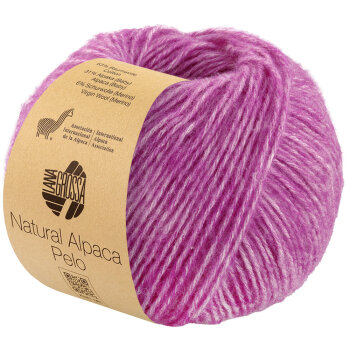 NATURAL ALPACA PELO | 29 - Fuchsia meliert