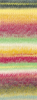 COLORS FOR YOU | 148 - Gelb/Dottergelb/Rohweiß/Hell-/Dunkelgrau/Zartgrün/Fuchsia/Hellblau/Pfir sich *