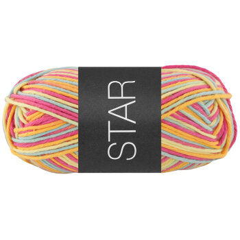 STAR PRINT | 362 - Gelb/Orange/Pink/Mint