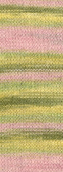 COTTONHAIR | 108 - Vanille/Rosa/Altrosa/Dunkeloliv/Lindgrün*