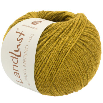 LANDLUST ALPAKA MERINO 160 | 445 - Senf