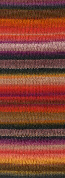 FARFALLA | 10 - Lachs/Orange/Rosa/Grau/Graubraun/Anthrazit/ Graulila/Fuchsia