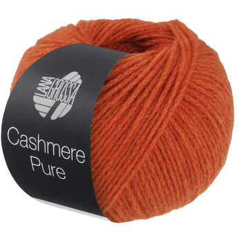 CASHMERE PURE | 25 - Kürbisrot