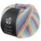 COSY SOCKS MULTI STRIPES | 153 - Lavendel/Graublau/Lachs/Creme/Türkis