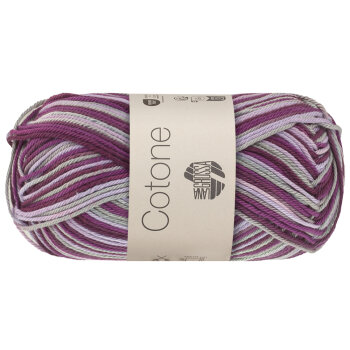 COTONE PRINT | 368 - Violett/Orchideenlila/Flieder/Grau