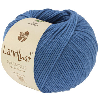 LANDLUST BAUMWOLLE GOTS | 37 - Himmelblau